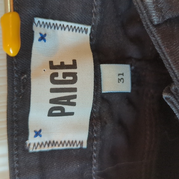 Paige Jeans Verdugo Crop Size 31 black - Picture 3 of 5